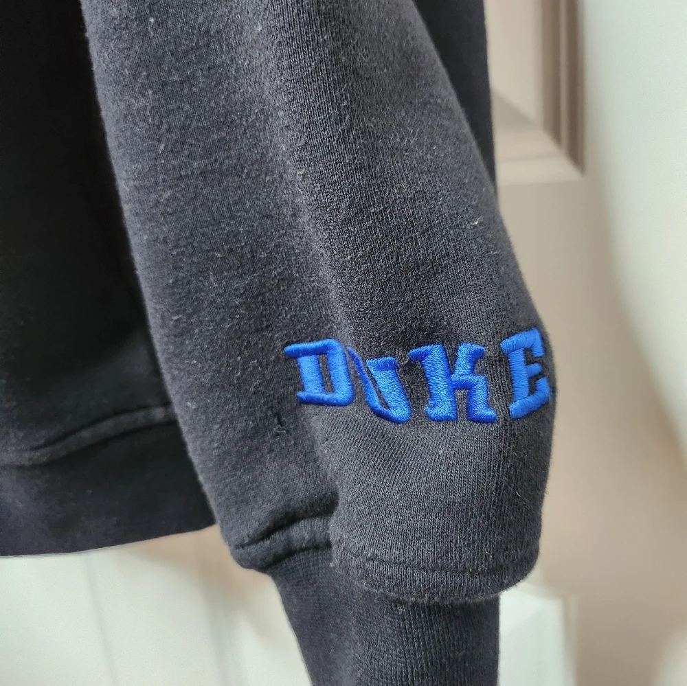 Duke Blue Devils Long-sleeved Zip up Jacket with Hood by Champs - Picture 3 of 7